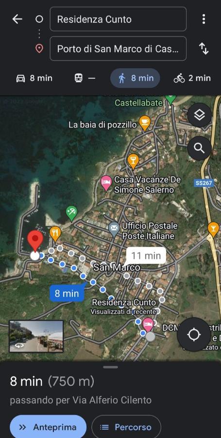 Hotel Residenza Cunto Castellabate Exteriér fotografie